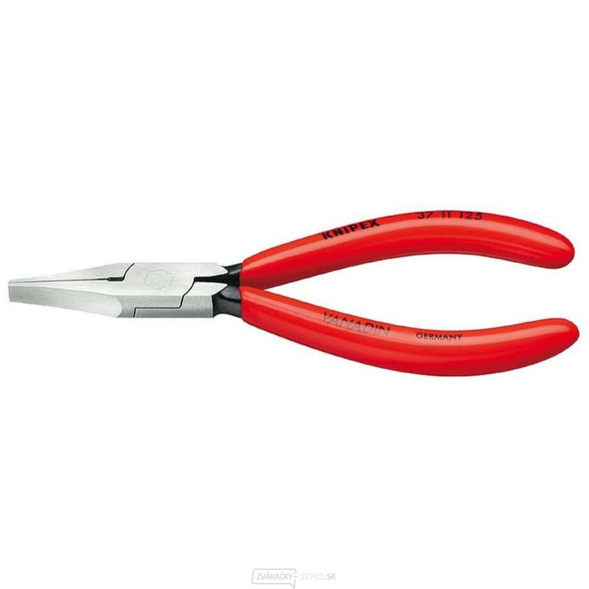 Úchopové kliešte pre jemnú elektroniku 125 mm KNIPEX 35 11 125 - leštená hlava, plastové puzdrá