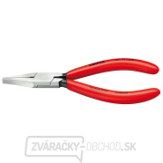 Úchopové kliešte pre jemnú elektroniku 125 mm KNIPEX 35 11 125 - leštená hlava, plastové puzdrá gallery main image