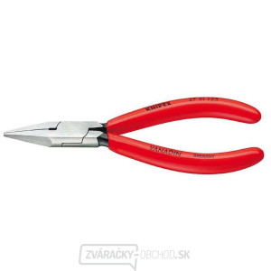 Úchopové kliešte na jemnú elektroniku 125 mm KNIPEX 37 21 125 - leštená hlava, plastové puzdrá Úchopové kliešte na jemnú elektroniku 125 mm KNIPEX 37 21 125 - leštená hlava, plastové puzdrá gallery main image