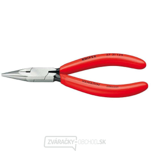 Jemné kliešte na elektroniku 125 mm KNIPEX 37 31 125 - leštená hlava, plastové puzdrá gallery main image