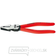 Kombinované kliešte Force 180 mm. KNIPEX 02 01 180 - leštené, plastové puzdrá gallery main image