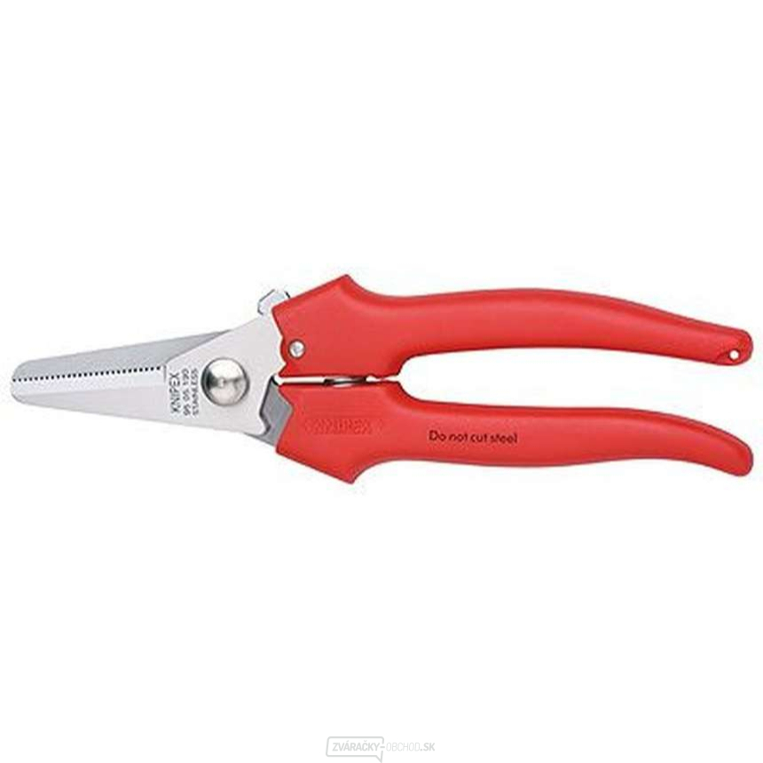 Kombinované nožnice 190 mm KNIPEX 95 05 190 - chrómované, viaczložkové puzdrá