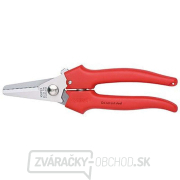 Kombinované nožnice 190 mm KNIPEX 95 05 190 - chrómované, viaczložkové puzdrá gallery main image