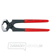 Kladivové kliešte 210 mm KNIPEX 51 01 210 - leštená hlava, plastové puzdrá gallery main image