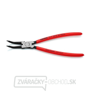 Kliešte na poistné krúžky 225 mm, vnútorné zahnuté 45° Knipex 44 31 J32 Náhľad