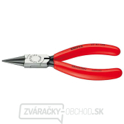 Úchopové kliešte pre jemnú elektroniku 125 mm KNIPEX 37 41 125 - leštená hlava, plastové puzdrá gallery main image