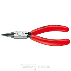 Úchopové kliešte pre jemnú elektroniku 125 mm KNIPEX 37 41 125 - leštená hlava, plastové puzdrá gallery main image