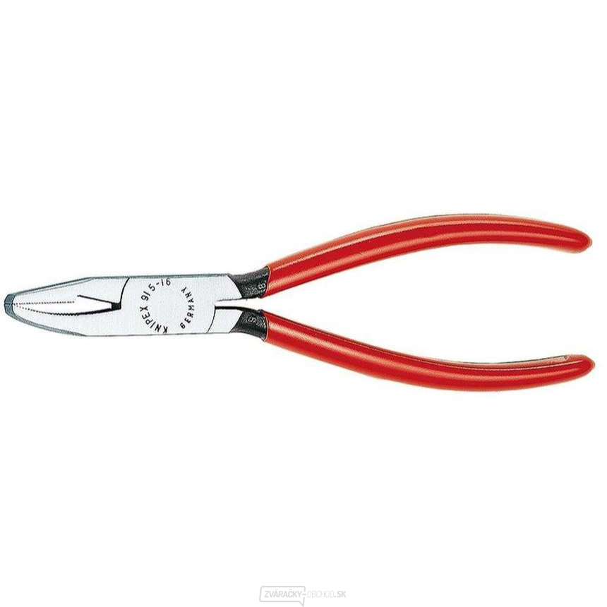Kliešte na rozbíjanie skla 160 mm KNIPEX 91 51 160 - leštená hlava, plastové puzdrá