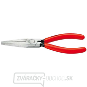 Ploché kliešte typu Langbeck 160 mm (s predĺženými čeľusťami) KNIPEX 30 11 160 - leštená hlava, plastové puzdrá Ploché kliešte typu Langbeck 160 mm (s predĺženými čeľusťami) KNIPEX 30 11 160 - leštená hlava, plastové puzdrá gallery main image