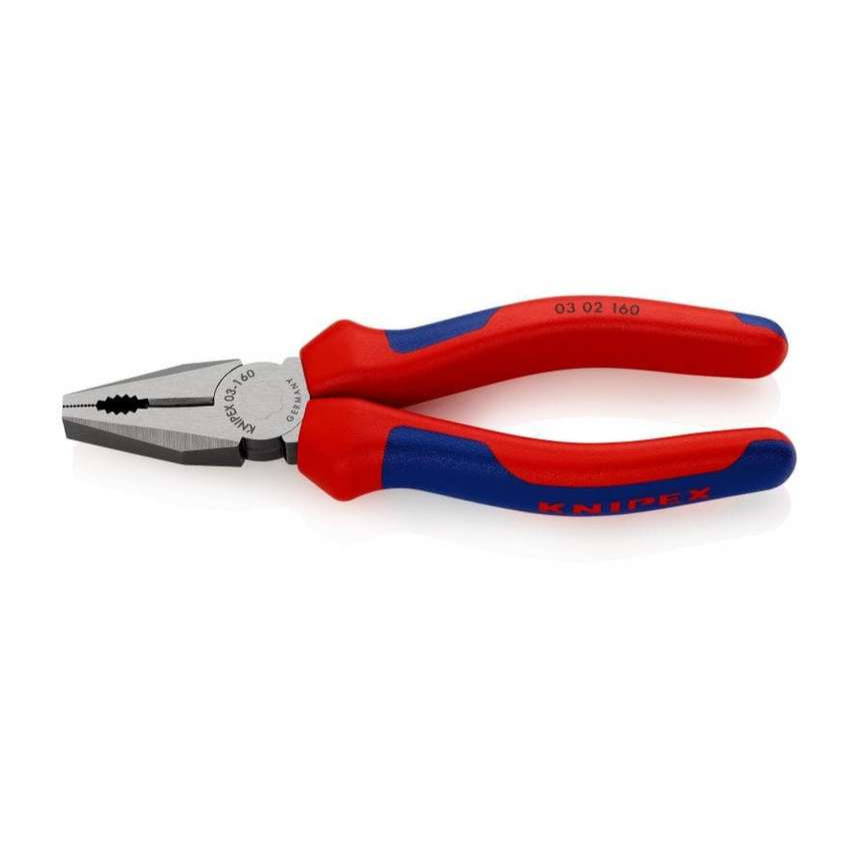 KOMBINOVANÉ KLIEŠTE, PVC KRYT KNIPEX 03 02 160