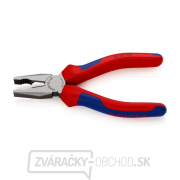 KOMBINOVANÉ KLIEŠTE, PVC KRYT KNIPEX 03 02 160 Náhľad