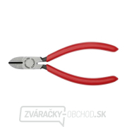 Bočné štípacie kliešte 125 mm KNIPEX 70 01 125 - leštená hlava, plastové puzdrá Náhľad
