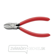 Bočné štípacie kliešte 125 mm KNIPEX 70 01 125 - leštená hlava, plastové puzdrá Náhľad