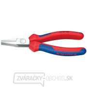 Ploché kliešte 140 mm KNIPEX 20 02 140 - leštená hlava, viaczložkové puzdrá Ploché kliešte 140 mm KNIPEX 20 02 140 - leštená hlava, viaczložkové puzdrá gallery main image