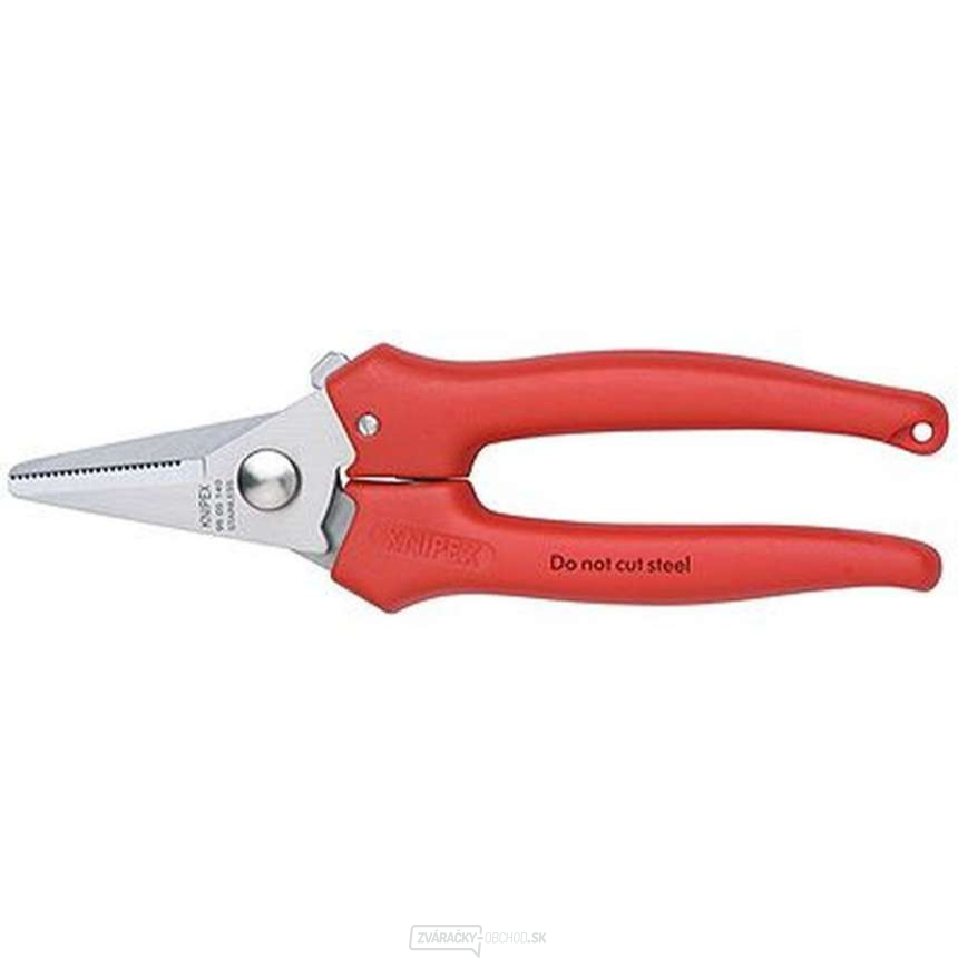 Kombinované nožnice 140 mm KNIPEX 95 05 140 - chrómované, viaczložkové puzdrá