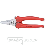 Kombinované nožnice 140 mm KNIPEX 95 05 140 - chrómované, viaczložkové puzdrá gallery main image