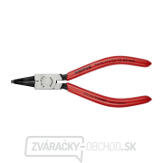 Kliešte na poistné krúžky 140 mm, vnútorne zahnuté 45° Knipex 44 31 J12 Náhľad