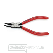 Kliešte na poistné krúžky 140 mm, vnútorne zahnuté 45° Knipex 44 31 J12 gallery main image