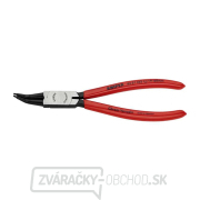 Kliešte na poistné krúžky 180 mm, vnútorné zahnutie 45° Knipex 44 31 J22 náhled