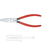 Ploché kliešte na sklo 160 mm KNIPEX 91 61 160 - leštená hlava, plastové puzdrá gallery main image