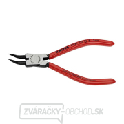 Kliešte na poistné krúžky 140 mm, vnútorne zahnuté 45° Knipex 44 31 J02 Kliešte na poistné krúžky 140 mm, vnútorne zahnuté 45° Knipex 44 31 J02 gallery main image