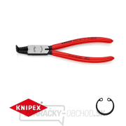 Kliešte na poistné krúžky 170 mm, vnútorne zahnuté. Knipex - 44 21 J21 - DIN 5256 D. Leštené, potiahnuté plastom Kliešte na poistné krúžky 170 mm, vnútorne zahnuté. Knipex - 44 21 J21 - DIN 5256 D. Leštené, potiahnuté plastom gallery main image