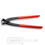 Vystužovacie kliešte 220 mm, Knipex 99 01 220 - DIN ISO 9242 - leštená hlava, plastové puzdrá Náhľad