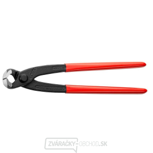 Vystužovacie kliešte 220 mm, Knipex 99 01 220 - DIN ISO 9242 - leštená hlava, plastové puzdrá gallery main image