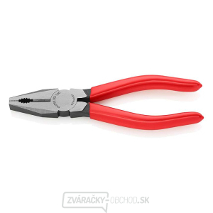 Kombinované kliešte 160 mm. KNIPEX 03 01 160 - leštené, plastové puzdrá Kombinované kliešte 160 mm. KNIPEX 03 01 160 - leštené, plastové puzdrá gallery main image