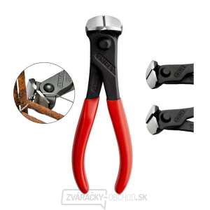 Štípacie kliešte 160 mm KNIPEX 68 01 160 - leštená hlava, plastové puzdrá Štípacie kliešte 160 mm KNIPEX 68 01 160 - leštená hlava, plastové puzdrá gallery main image