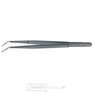 Univerzálna pinzeta 155 mm Knipex 92 34 37 so zahnutými hrotmi Univerzálna pinzeta 155 mm Knipex 92 34 37 so zahnutými hrotmi gallery main image