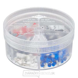 Box s izolovanými koncovkami Knipex 97 99 906 (400 ks) Box s izolovanými koncovkami Knipex 97 99 906 (400 ks) gallery main image