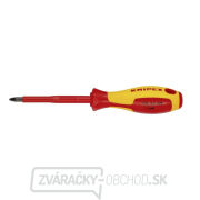 Pozidriv® krížový skrutkovač izolovaný 1 000 V VDE Knipex PZ2 Pozidriv® krížový skrutkovač izolovaný 1 000 V VDE Knipex PZ2 gallery main image
