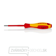 Elektrikársky VDE skrutkovač 2,5x0,4x75 mm Knipex 98 20 25 Elektrikársky VDE skrutkovač 2,5x0,4x75 mm Knipex 98 20 25 gallery main image