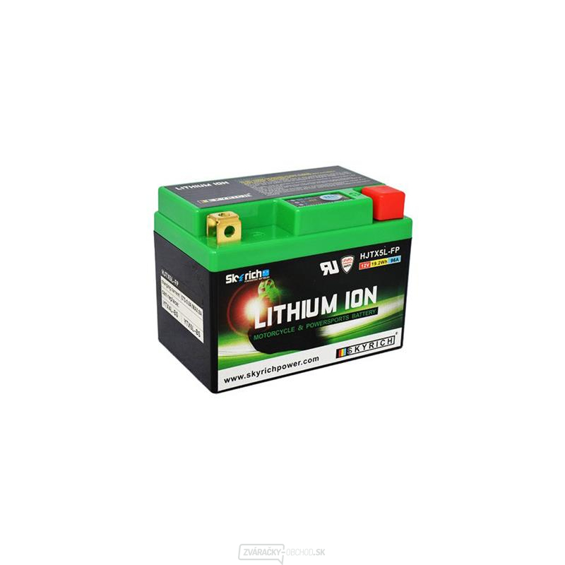 Batéria motocyklová 12V/1,6Ah SKYRICH Lítium HJTX5L-FP