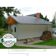 polykarbonátová doska MARLON CSE FR 0,8 mm 1,06x2,5 m číra LG2620 náhled