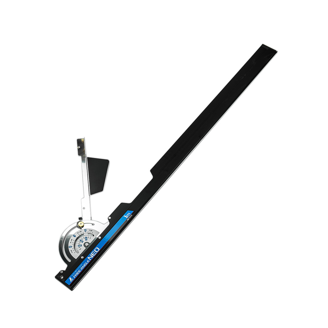Japonská vodiaca lišta a uhlomer SHINWA Free-Angle NEO 100 cm pre kotúčové píly