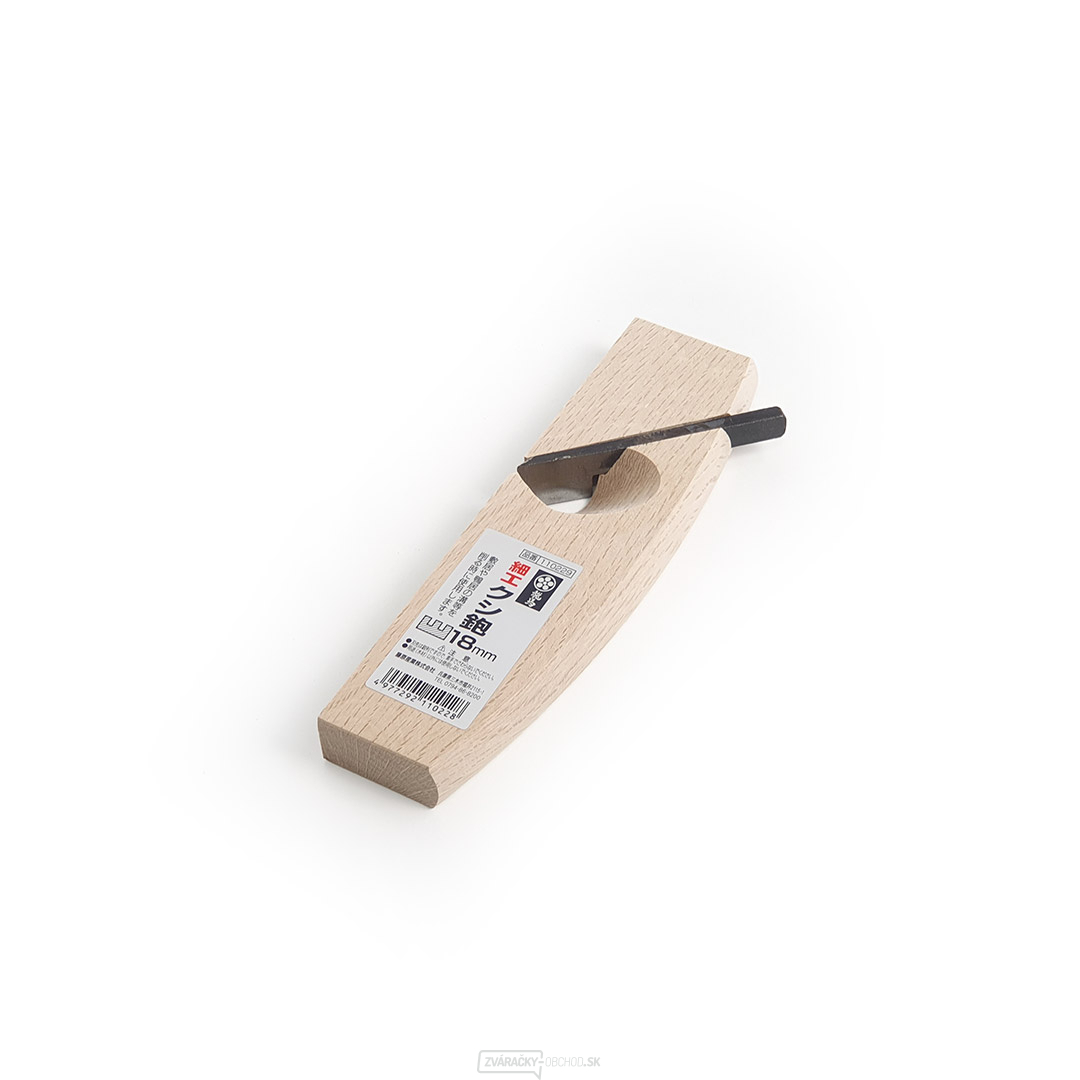 Japonský hoblík na drevo UMEBACHI RYUMA Mini na žliabky - 18 mm