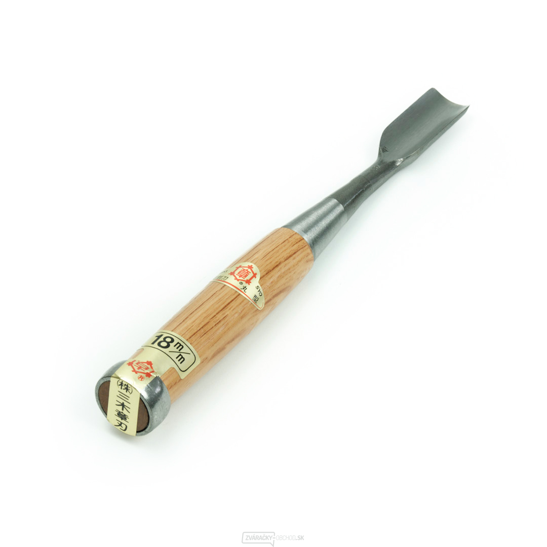 Japonské rezbárske dláto MIKISYO s U čepeľou - 18 mm