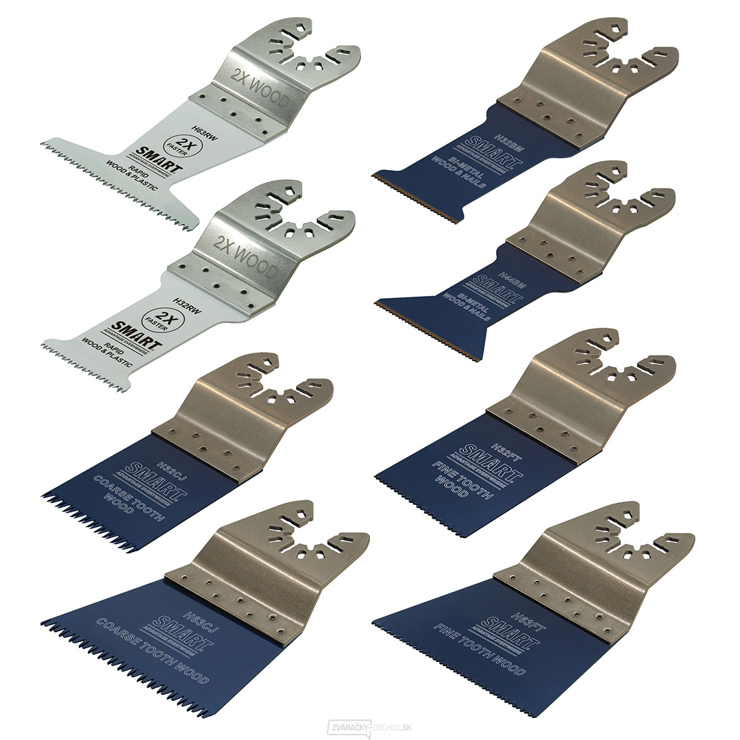 Sada pílových listov SMART TRADE s čepeľami RAPID - 8 kusov