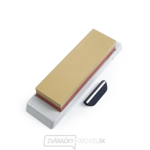 Obojstranný brúsny kameň SK11 s vodiacim prípravkom - zrnitosť 1000 a 3000 Obojstranný brúsny kameň SK11 s vodiacim prípravkom - zrnitosť 1000 a 3000 gallery main image