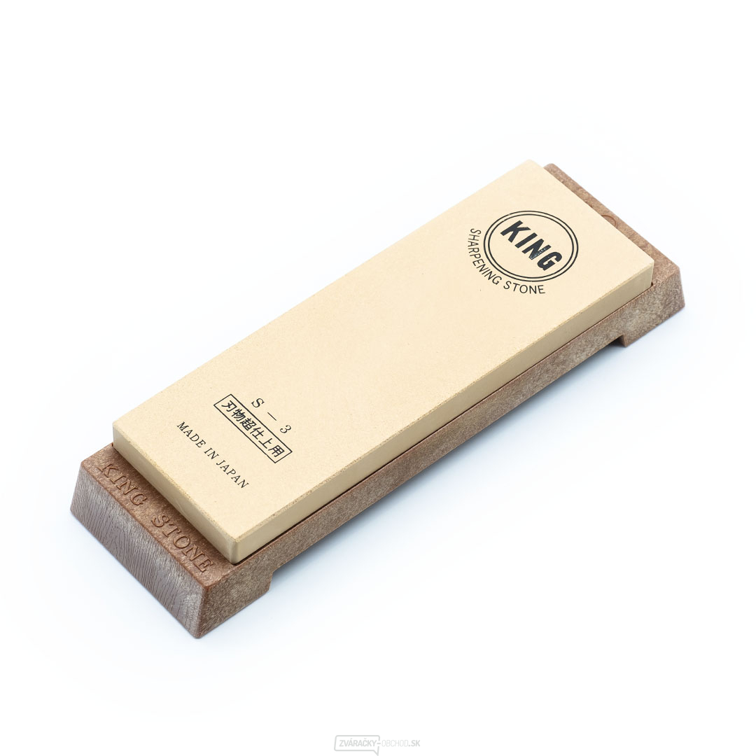 Japonský jemný brúsny kameň KING S-3 Madoaki - zrnitosť 6000