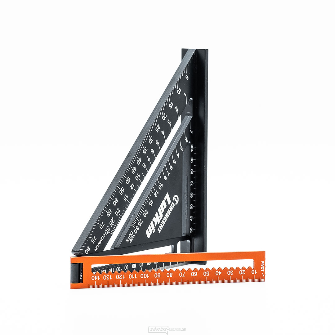Tesársky uholník s pravítkom CRESCENT LUFKIN - 300 mm