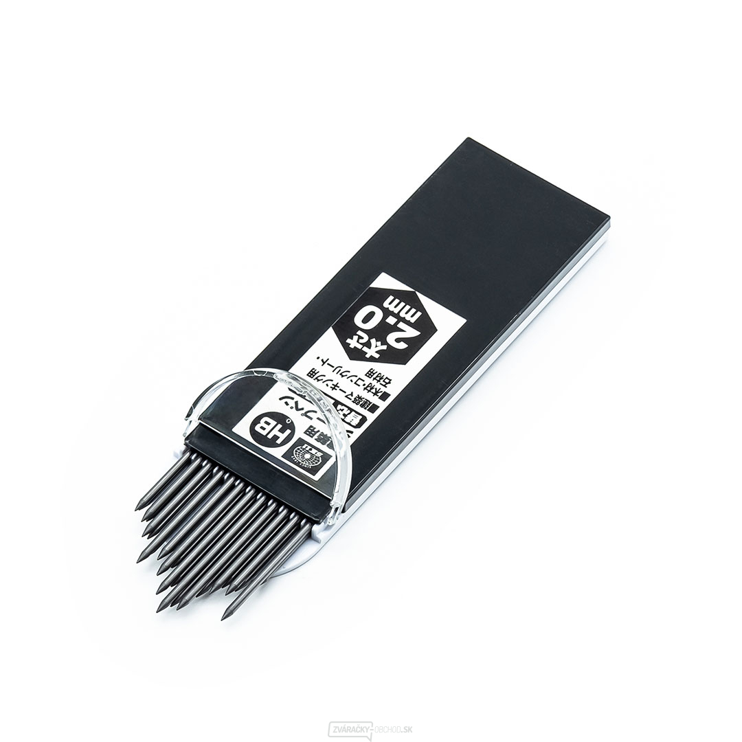 Náplň do japonskej mechanickej ceruzky SK11 - čierna 2 mm HB - 24 ks