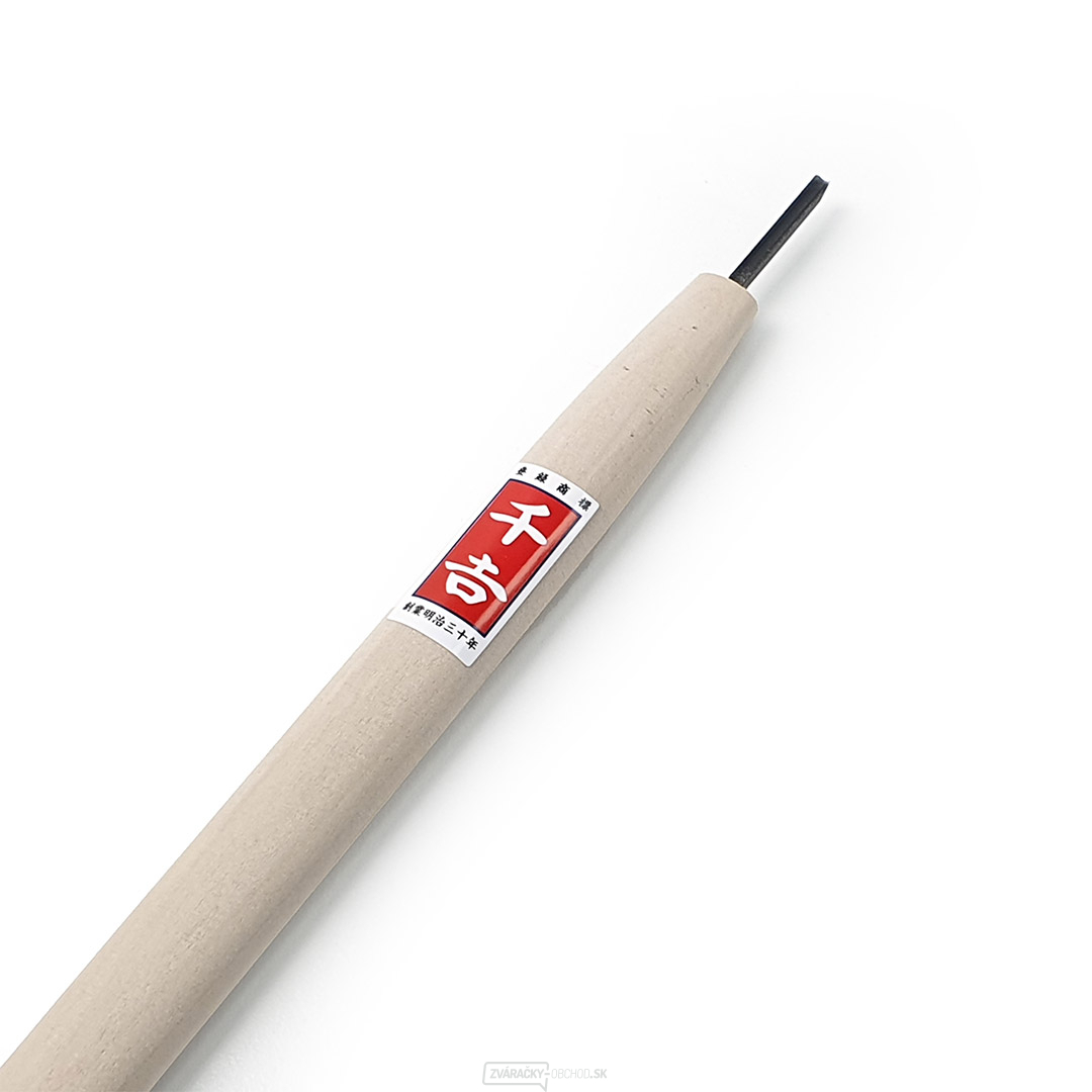 Japonské rezbárske mini-dláto SENKICHI s U čepeľou - 3 mm