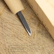 Japonské rezbárske mini-dláto SENKICHI so šikmou čepeľou - 4,5 mm Japonské rezbárske mini-dláto SENKICHI so šikmou čepeľou - 4,5 mm náhled