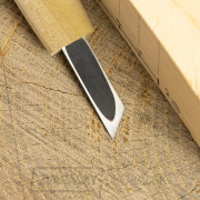 Japonské rezbárske mini-dláto SENKICHI so šikmou čepeľou - 7,5 mm Japonské rezbárske mini-dláto SENKICHI so šikmou čepeľou - 7,5 mm náhled