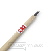 Japonské rezbárske mini-dláto SENKICHI so šikmou čepeľou - 7,5 mm Japonské rezbárske mini-dláto SENKICHI so šikmou čepeľou - 7,5 mm gallery main image