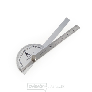 Nerezový uhlomer SHINWA s pravítkom Nerezový uhlomer SHINWA s pravítkom gallery main image