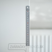 Japonské nerezové pravítko SHINWA s magnetom - 150 mm Náhľad